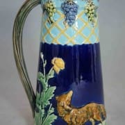 Fox and grapes pitcher