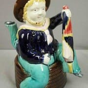 Isle of Man three-legged sailor teapot