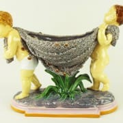 Putti flower holder