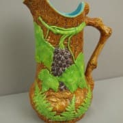 Grape and fern pitcher