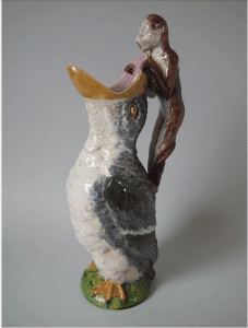 Monkey and duck pitcher