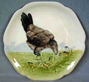 Chickens plate