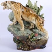 Monumental tiger figure