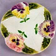 Pansy plate