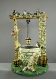 Delphin Massier bird wishing well