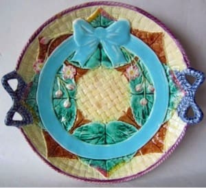 Bow and Floral tray