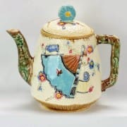 Fan and Scroll teapot