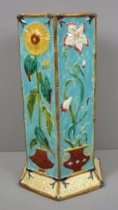 Sunflower hexagonal walking stick stand