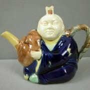 Chinaman teapot in the Minton style