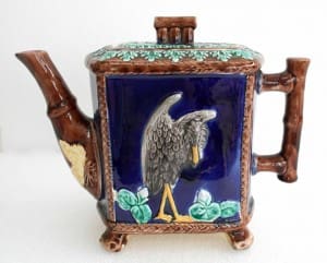 Heron teapot