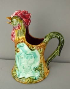 Chante Clair rooster pitcher