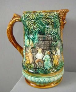 Castle courtyard pitcher