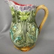 Floral pitcher