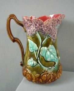 Floral pitcher