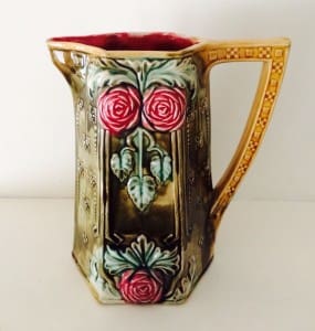 Floral pitcher