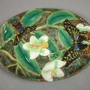 Butterfly and orchid dresser tray