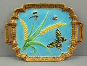 Butterfly and wheat tray