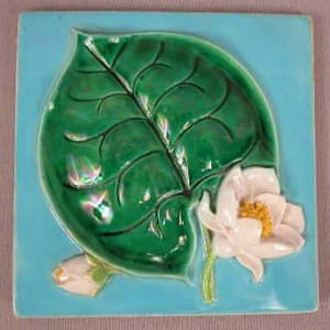 Pond lily tile