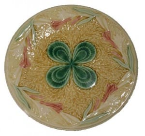 Floral plate