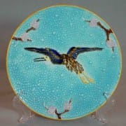 Bird and prunus plate