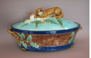 Joseph Holdcroft fox game pie dish