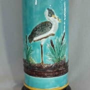 Stork and heron walking stick stand