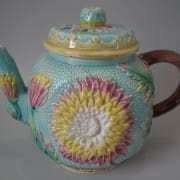 Samuel Lear dahlia teapot