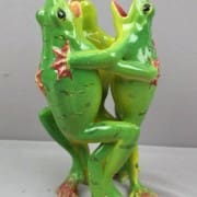 Massier dancing frogs vase