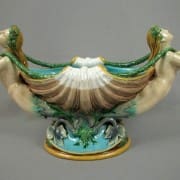 Minton mermaids and shell table center