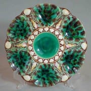 Minton mottled oyster plate