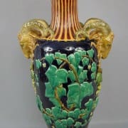 Minton rams head Queens vase