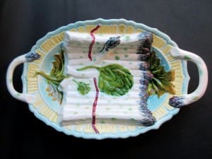 Asparagus and artichoke tray