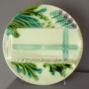 Asparagus napkin plate