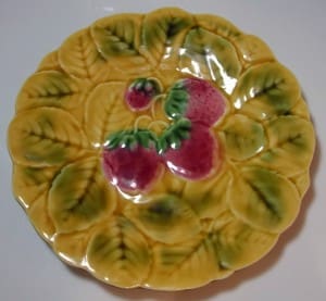 Strawberry fruit plate