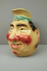 "Jolly Fellow" face jug