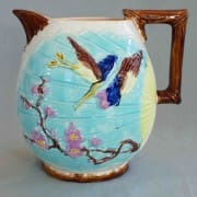 Bird and Fan water pitcher