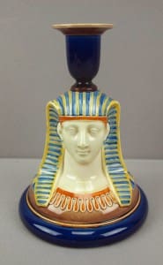 Wedgwood Egyptian candlestick