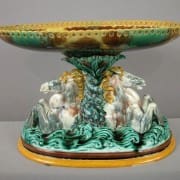 Wedgwood seahorses table center