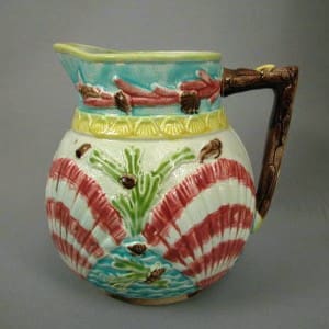 Coral and Shell pitcher