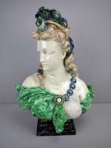 Neoclassical lady bust