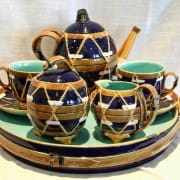 George Jones drum tea set