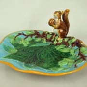 George Jones squirrel nut dish