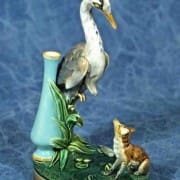 Heron and fox menu holder