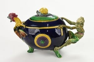 Teapot-Minton-Majolica