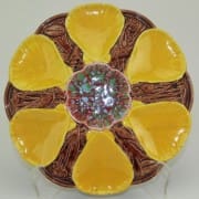 Victoria Pottery shell oyster plate