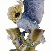 Large Cockatoo vase by Paul Comolera